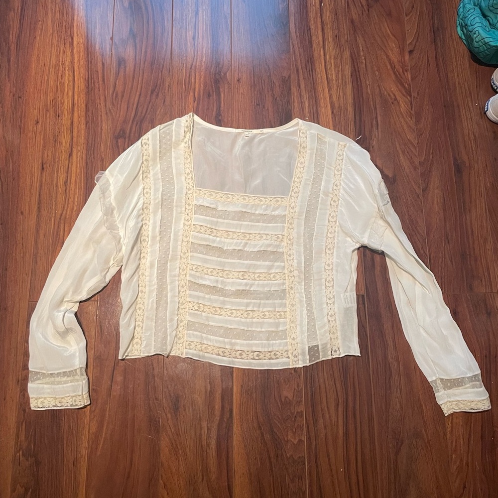 Tularosa White Lace Top